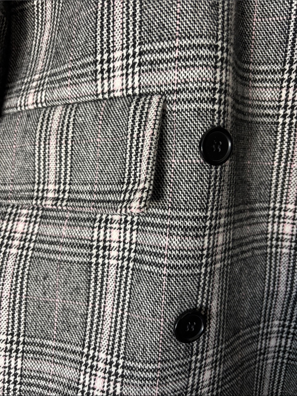 Silence + Noise herringbone coat size M - Picture 5 of 7